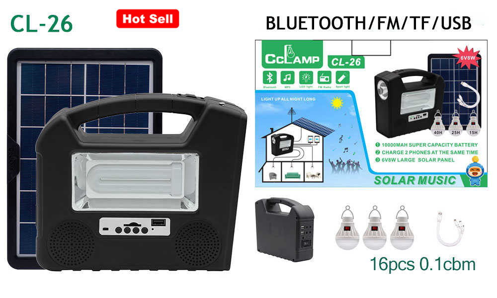 cclamp solar lighting system CL25