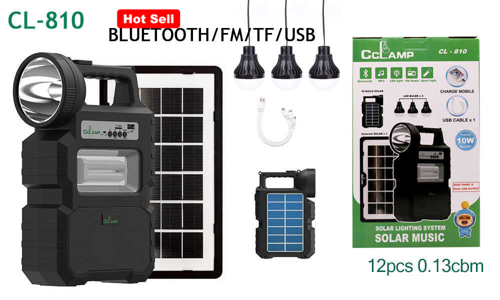 CCLAMP solar lighting system model number CL-810